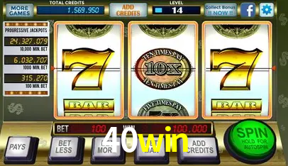 Descubra a Magia dos Jogos de Arcade no 40win