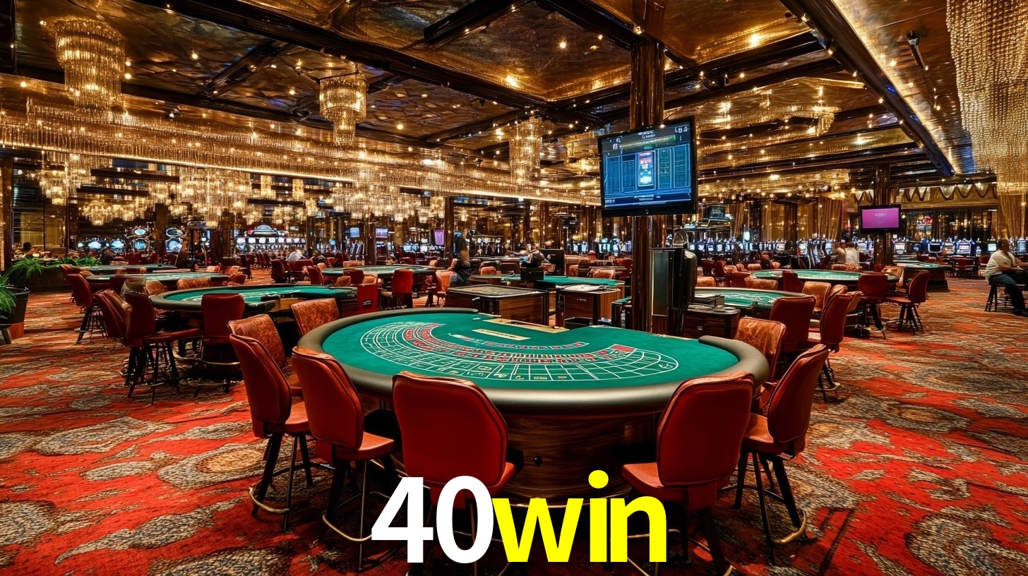 40win: A Experiência de Casino com Jogos de Mesa ao Vivo